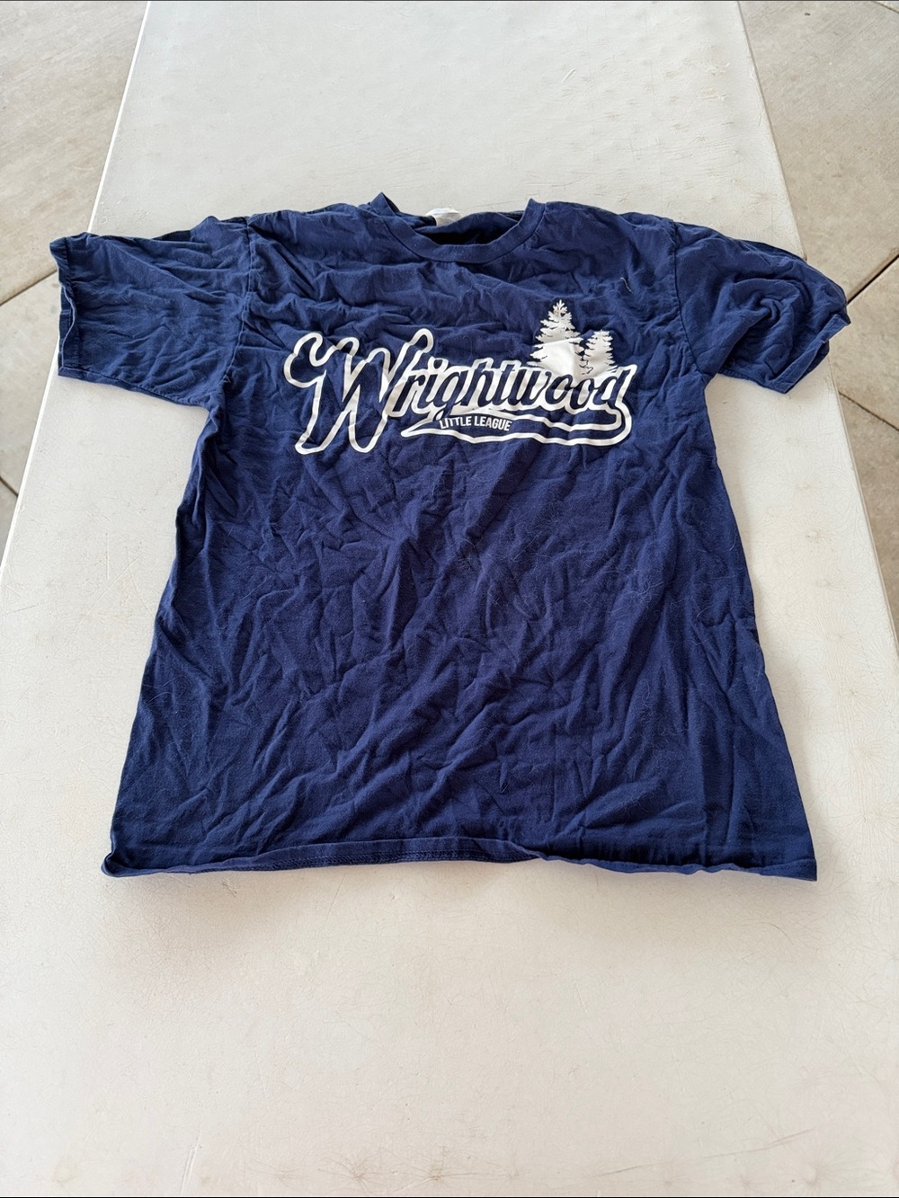 Port and Company Navy Wrightwood Little League Tee